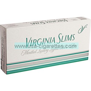 Virginia Slims 120's Menthol cigarettes